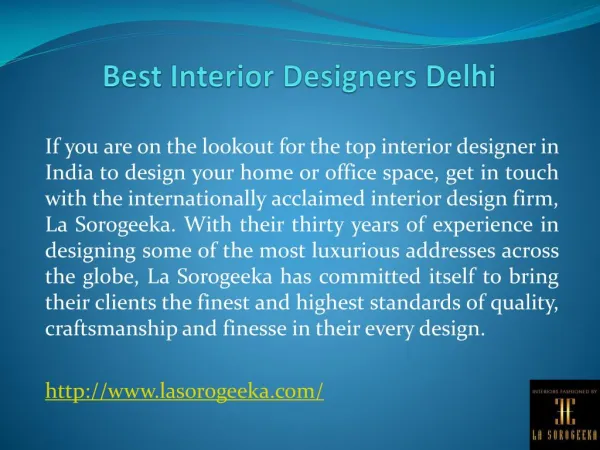 Best Interior Designers Delhi