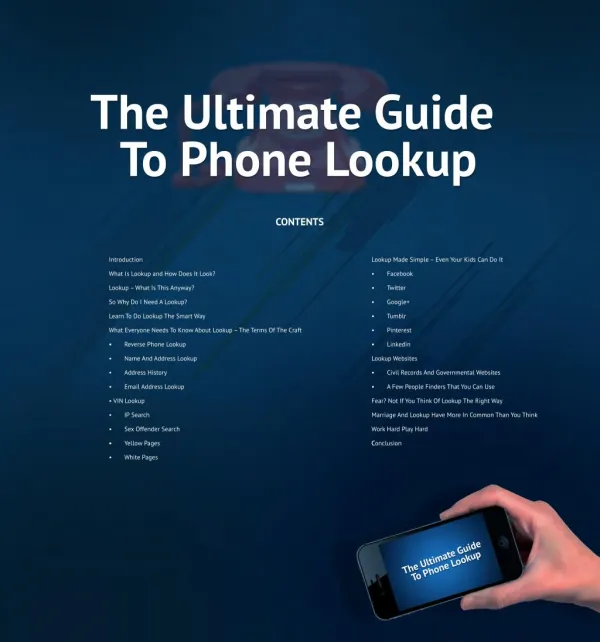 The Ultimate Guide To Phone Lookup