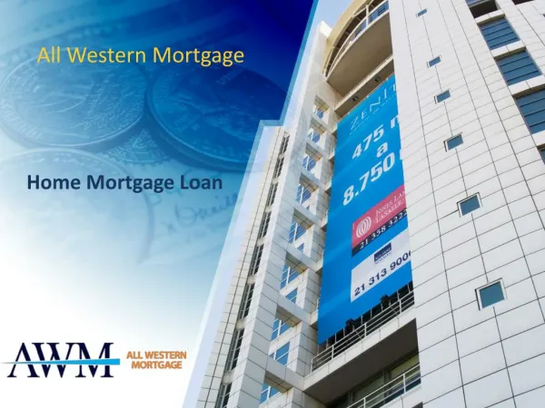 All Western Mortgage | Home Mortgage Loans