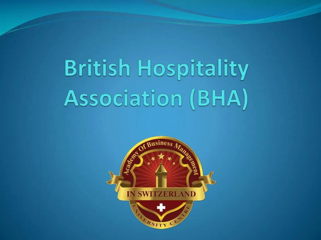 british hospitality association bha