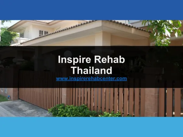 Inspire Rehab Thailand