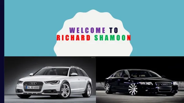 Richard Shamoon Best Used-Car Salespersons