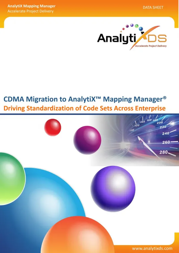 Code Data Mapping Application Migration | CDMA Migration