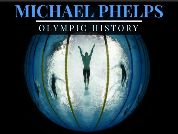 Michael Phelps' Olympic history