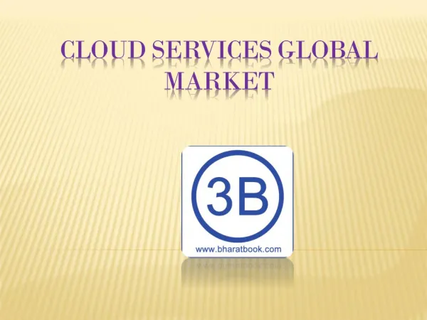 Cloud Services Global Market