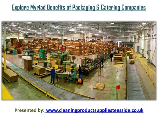 Explore Myriad Benefits of Packaging and Catering Companies