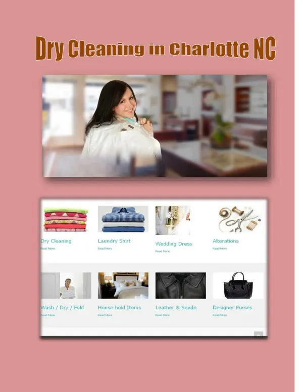 Best Dry Cleaning & Laundry in Charlotte