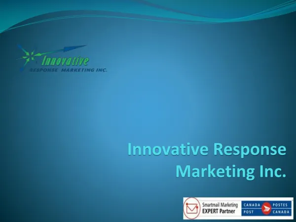 Innovative Response Marketing Inc.