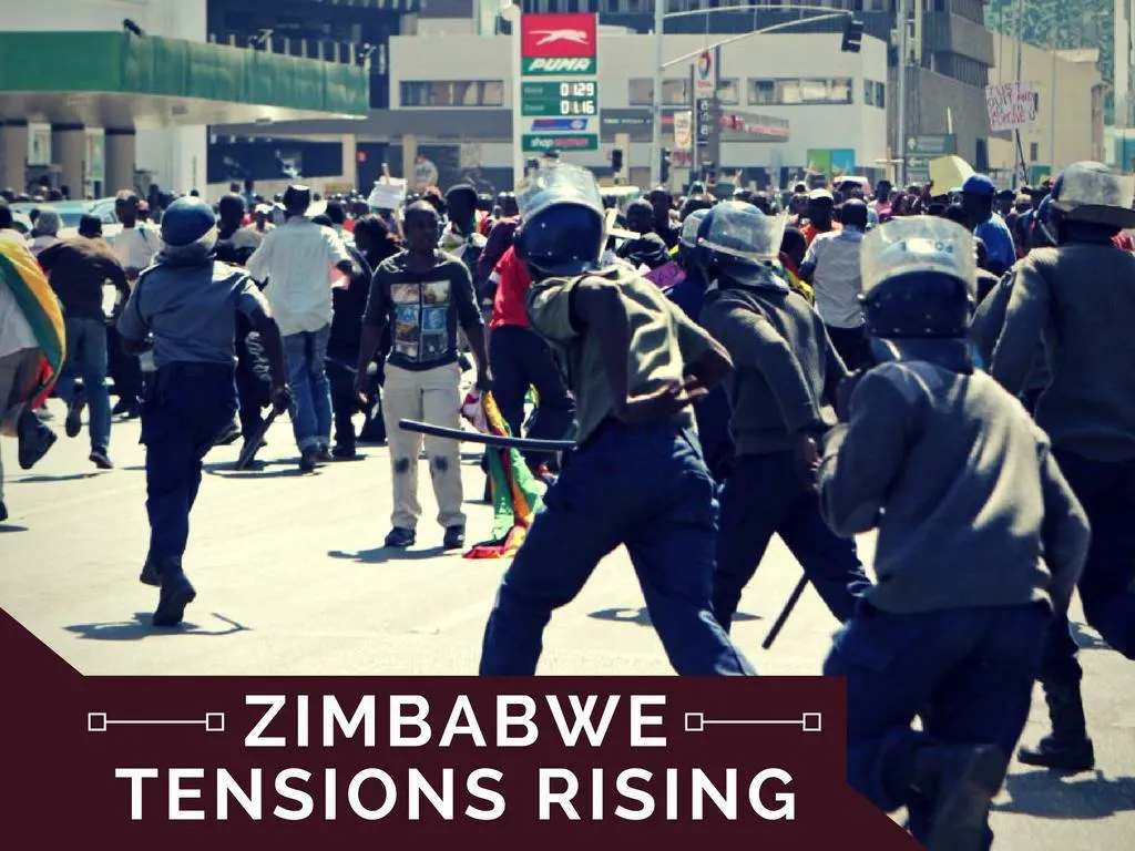 zimbabwe strains rising