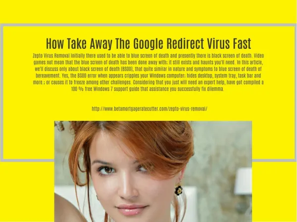 How Take Away The Google Redirect Virus Fast