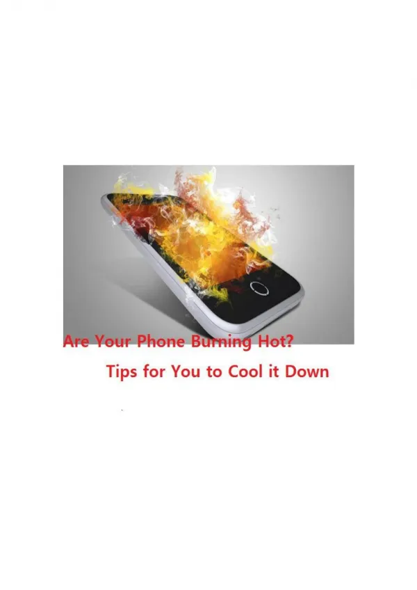 How to Prevent Your iPhone from Overheating
