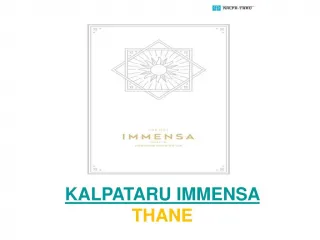 Kalpataru Immensa Thane - slide 1