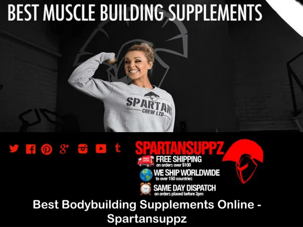 Best Bodybuilding Supplements Online –Spartansuppz