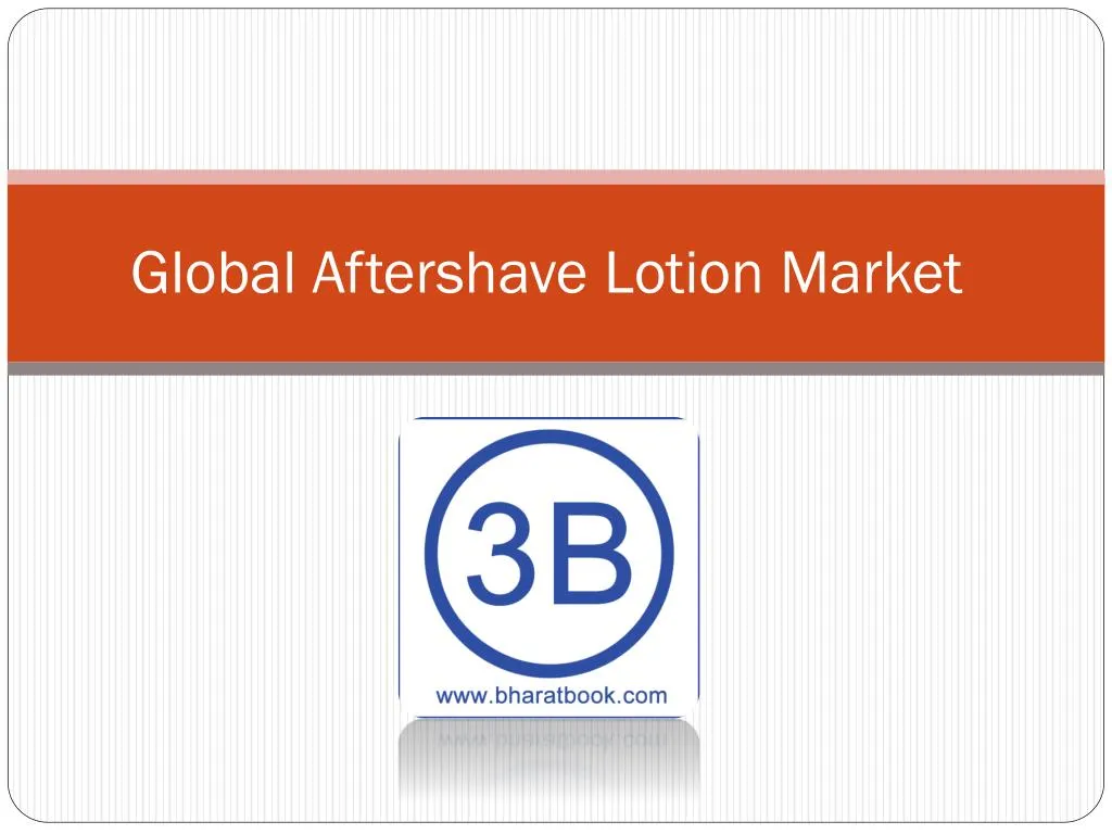global aftershave lotion market