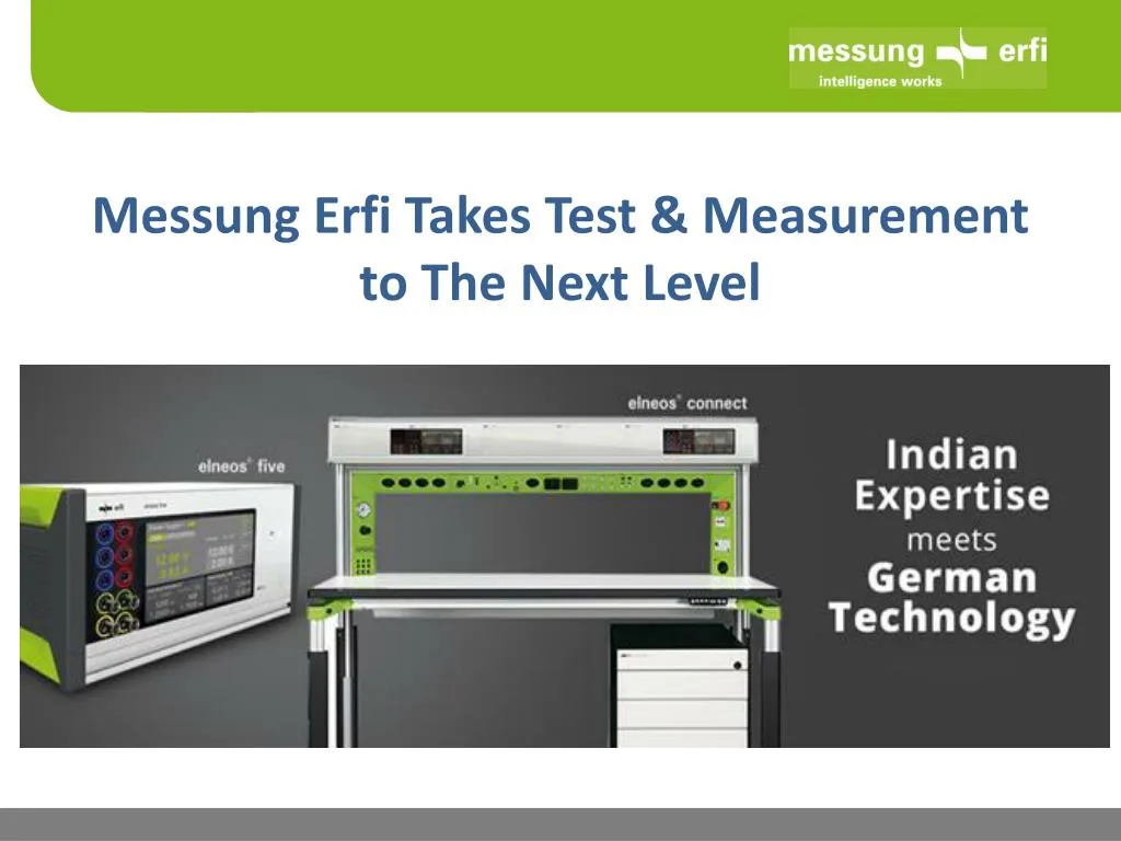 messung erfi takes test measurement to the next level