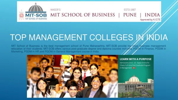 Difference Between PGDM and MBA