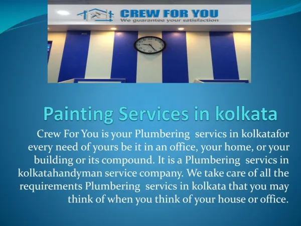 Painting services in Kolkata