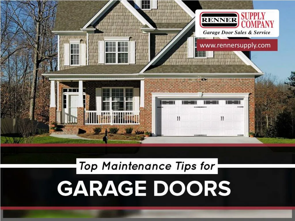 top maintenance tips for garage doors