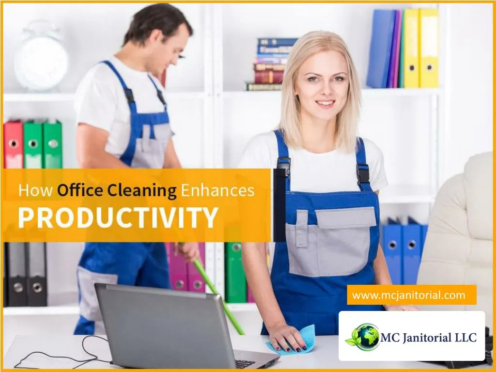 how office cleaning enhances productivity