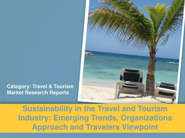 Aarkstore: Sustainability in the Travel and Tourism Industry
