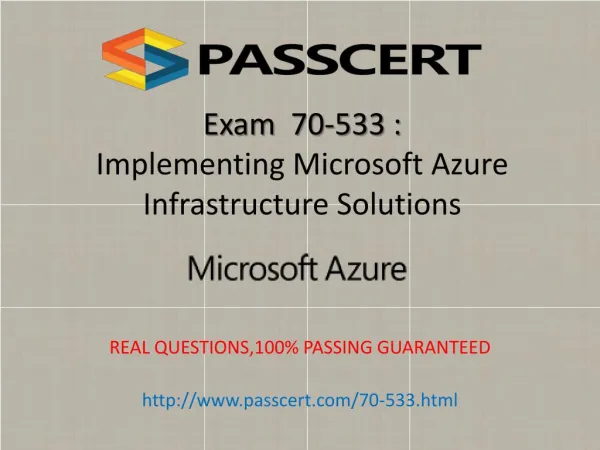Microsoft 70-533 exam practice test download