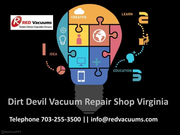 Dirt Devil Vacuum Repair Shop Virginia