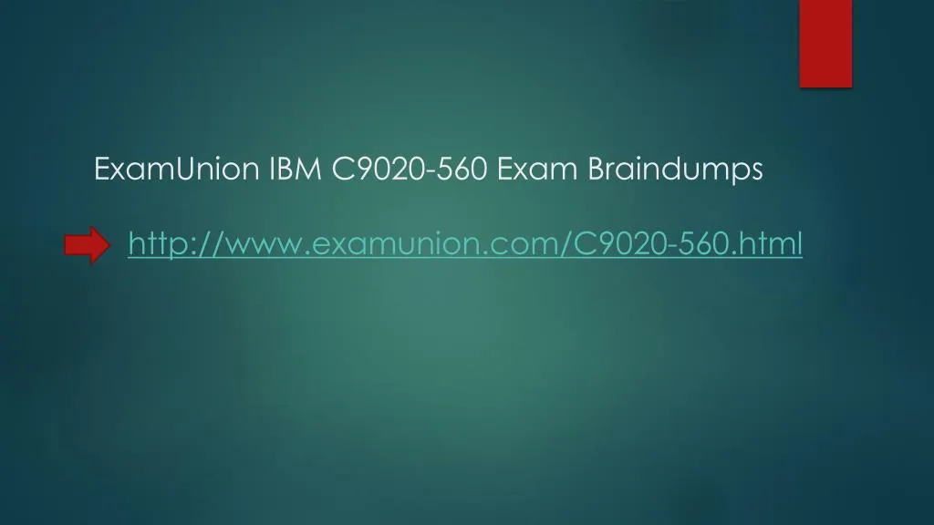 examunion ibm c9020 560 exam braindumps http www examunion com c9020 560 html