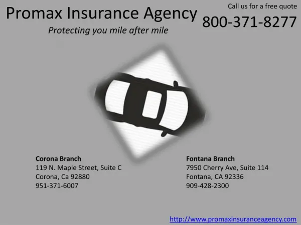 Corona Auto Insurance
