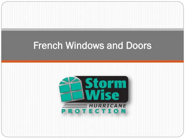 French Windows and Doors