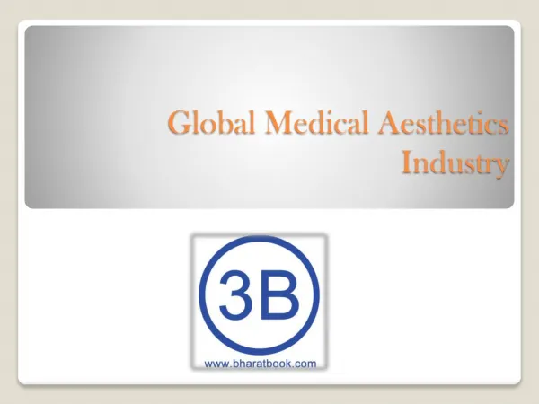 Global Medical Aesthetics Industry