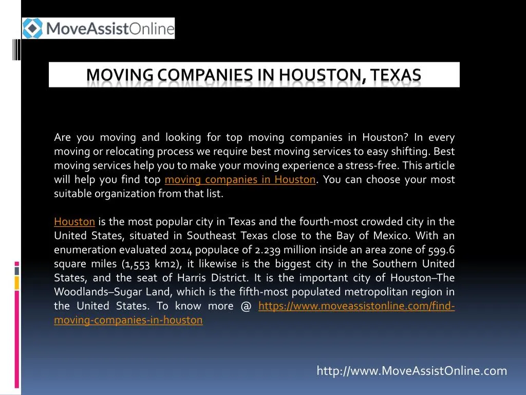 moving companies in houston texas