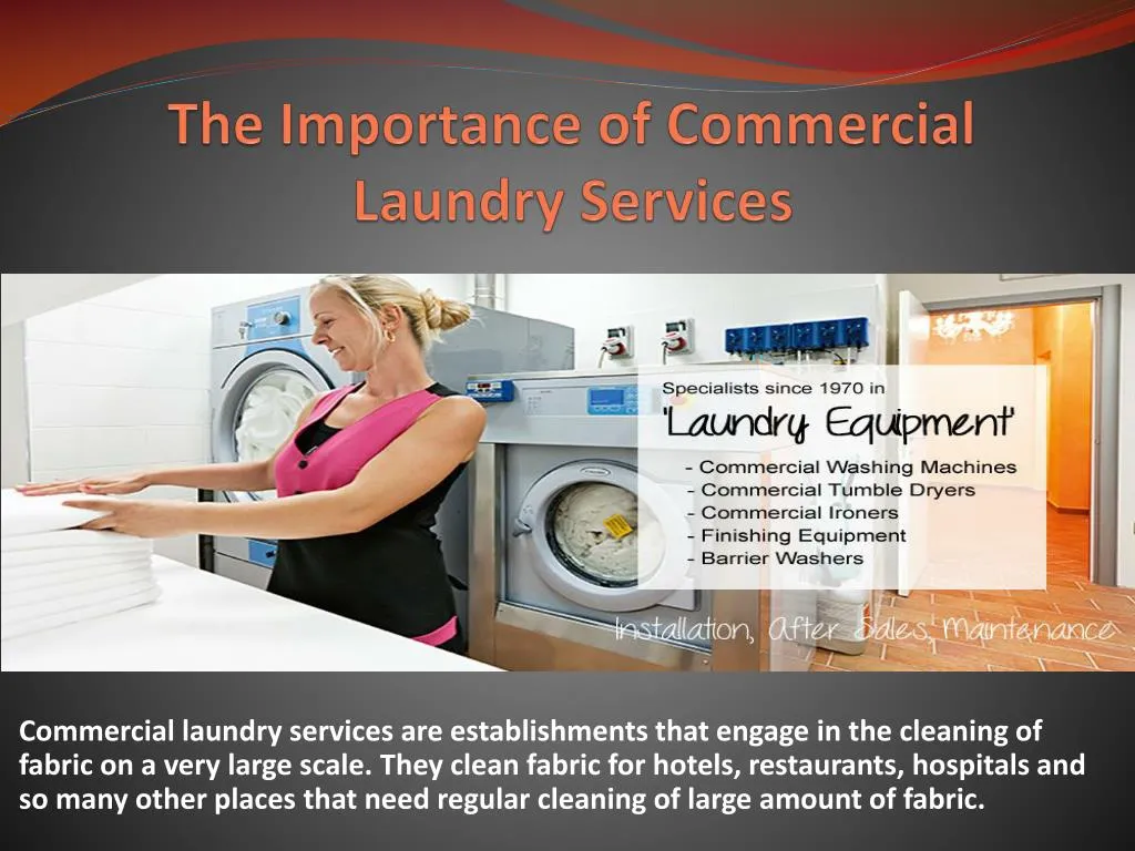 the importance of commercial laundry services