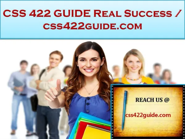 CSS 422 GUIDE Real Success / css422guide.com