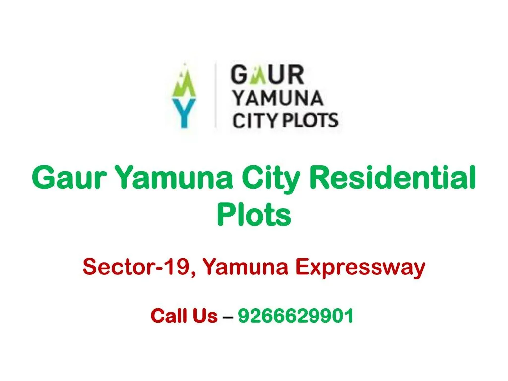 gaur yamuna city residential plots