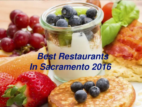 Best Restaurants In Sacramento