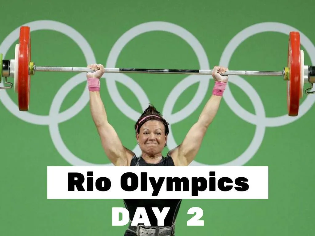 rio olympics day 2
