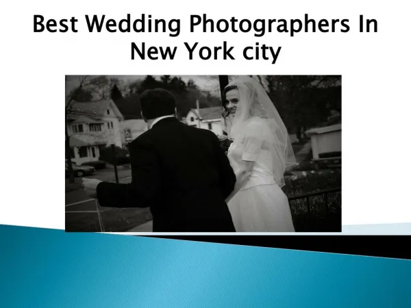 Best Wedding Photographers In New York city And Island