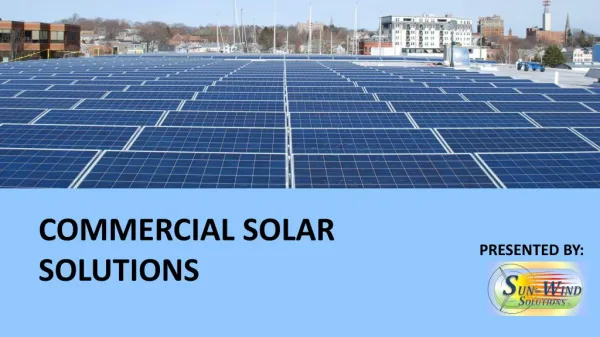 Commercial Solar Solutions