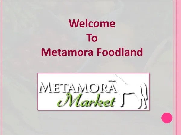Professional Bakery in Metamora | Metamora Foodland