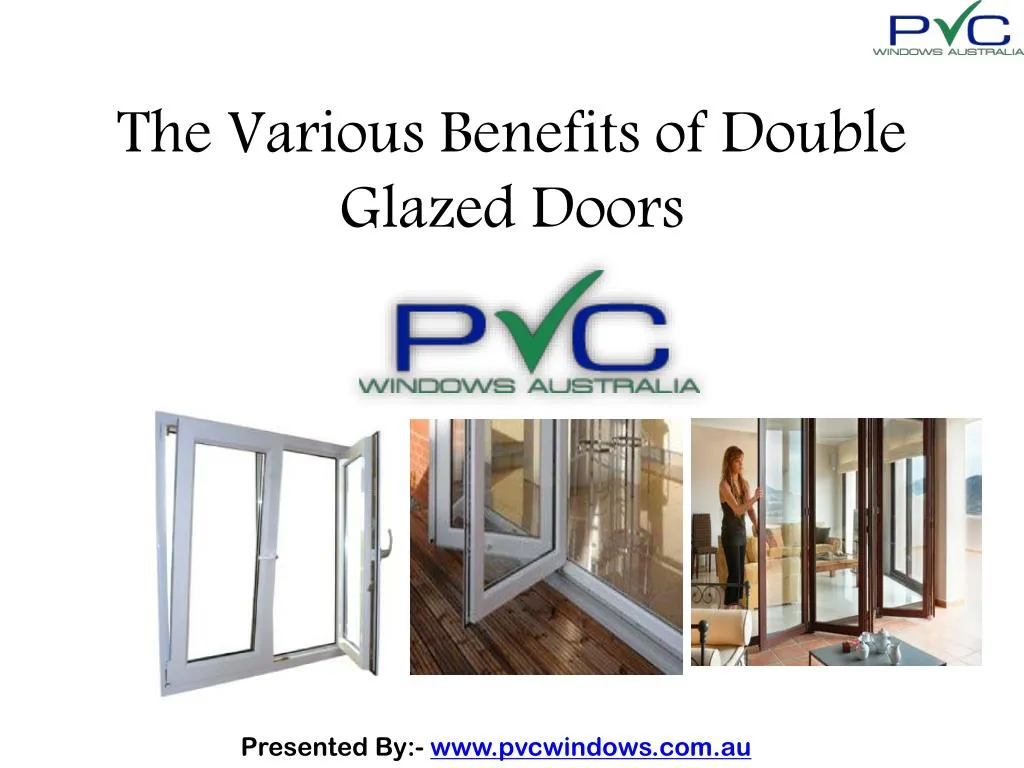 the various benefits of double glazed doors