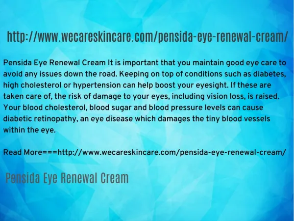 http://www.wecareskincare.com/pensida-eye-renewal-cream/