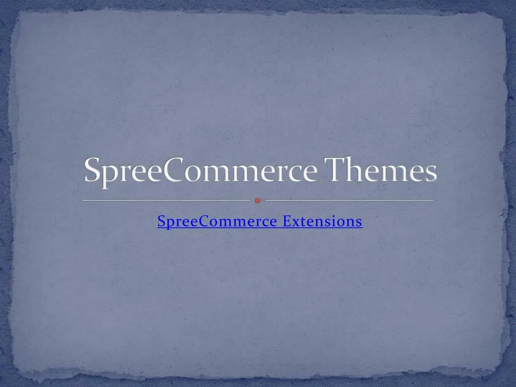 spreecommerce themes