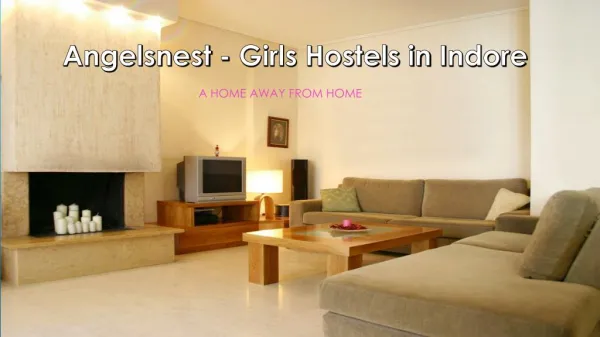 Best Girls Hostels in Indore - Angelsnest