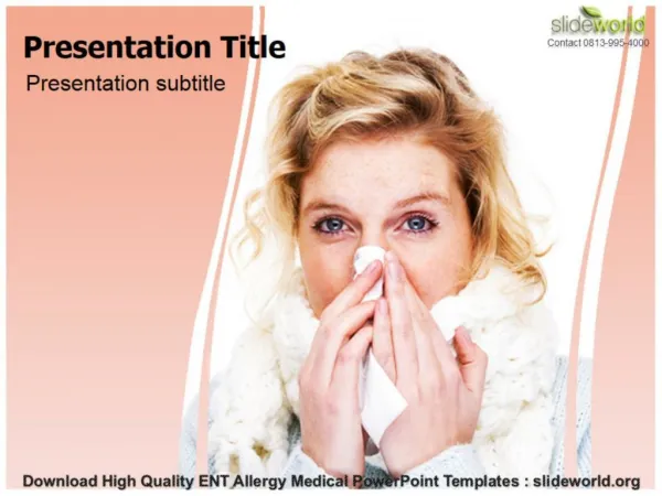 Download Ent Allergy Medical Templates (PPT)`