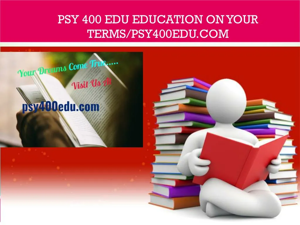 psy 400 edu education on your terms psy400edu com