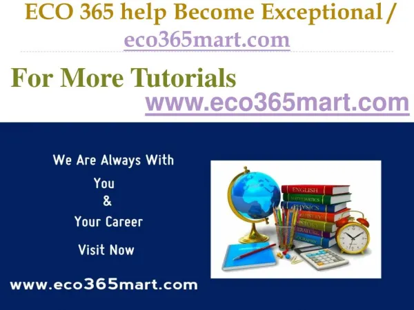 ECO 365 help Become Exceptional / eco365mart.com