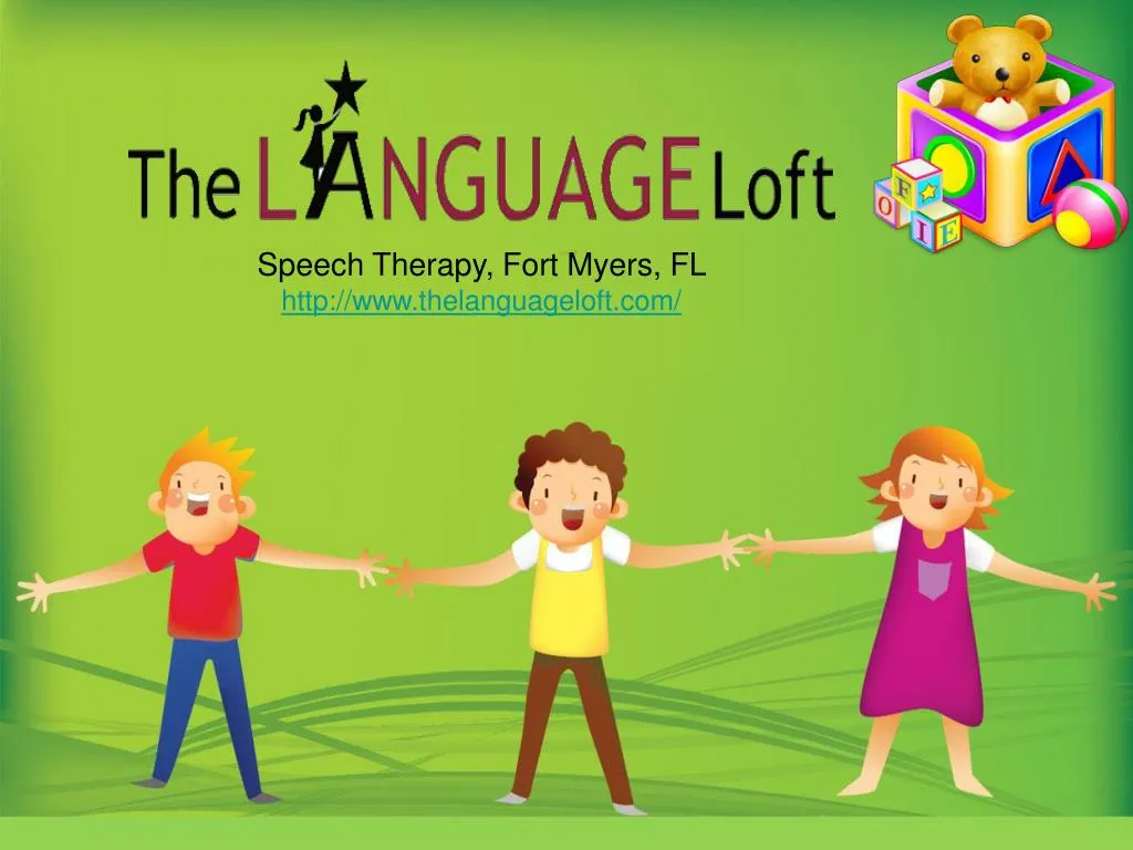 speech therapy fort myers fl http www thelanguageloft com