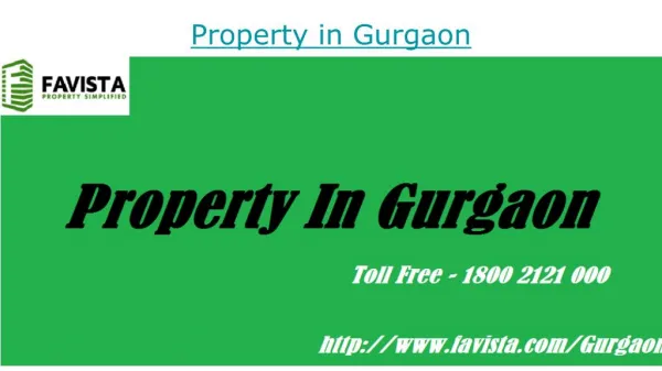 Commercial property in Gurgaon