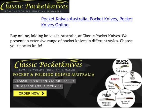 Pocket knives australia, pocket knives, pocket knives online