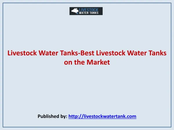 Best Livestock Water Tanks on the Market